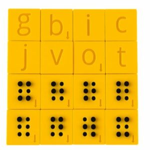 Cubs de lletra vista i Braille