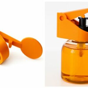 Pressionador de dispensador de sabó